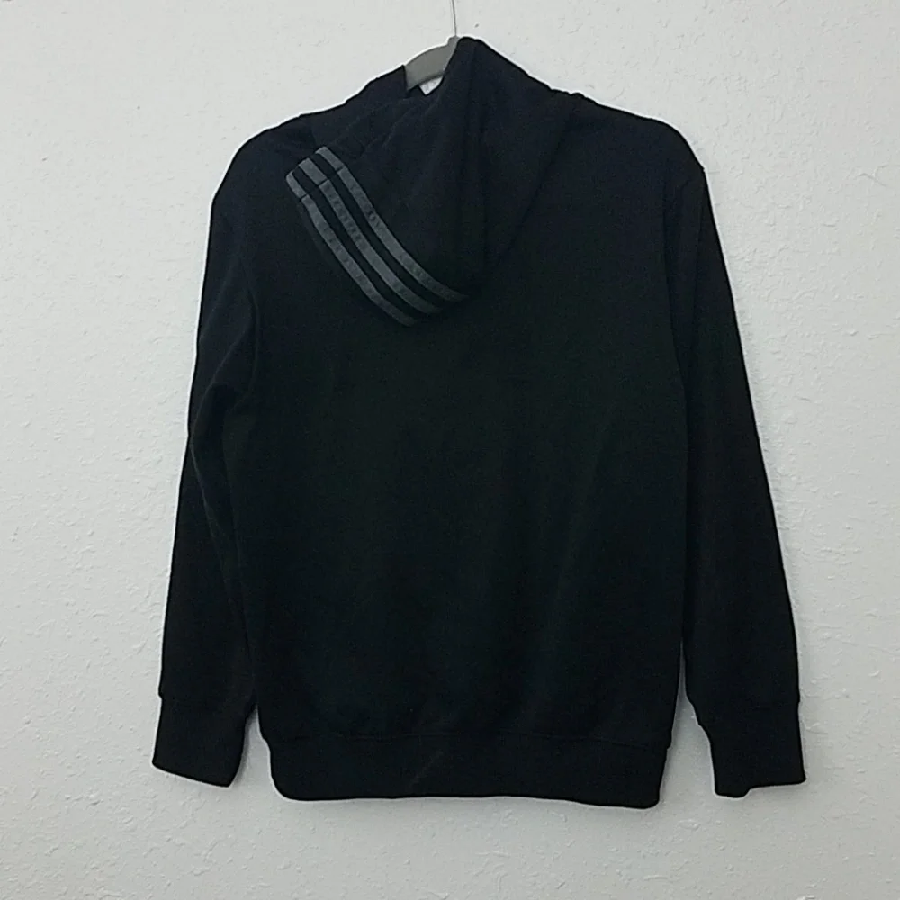 𝅺adidas large boys pullover hoodie logo 13-14Y